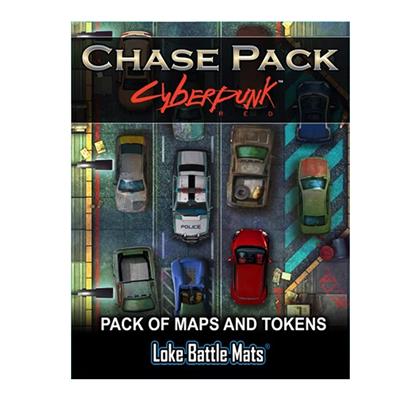 Chase Pack Cyberpunk Karta- och Tokenpaket