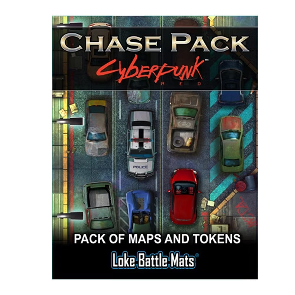 Chase Pack Cyberpunk Karta- och Tokenpaket