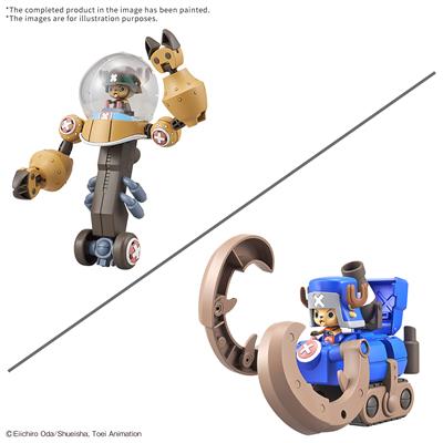 One Piece - modellbyggsats - Chopper Robo Super 2&3 (Heavy Armor & Horn Dozer)