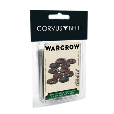 Warcrow: 30mm Scions of Yaldabaoth Scenery Bases, Alpha Series Corvus Belli