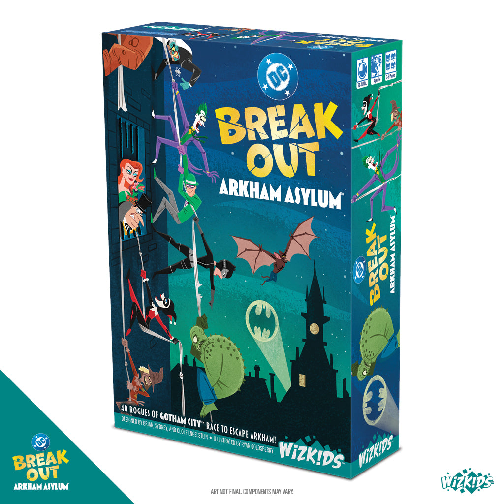 DC Breakout: Arkham Asylum – Spännande kapplöpning för frihet med ikoniska skurkar från Gotham City