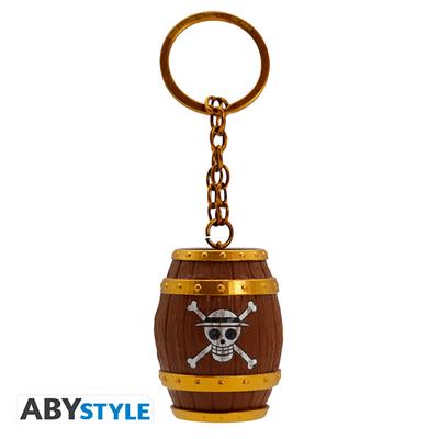 ONE PIECE - 3D Keychain "Barrel"
