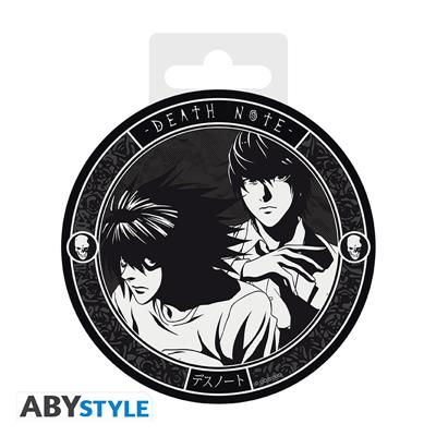 DEATH NOTE - Keramiska Coasters "L & Light" SAS ABYSSE CORP