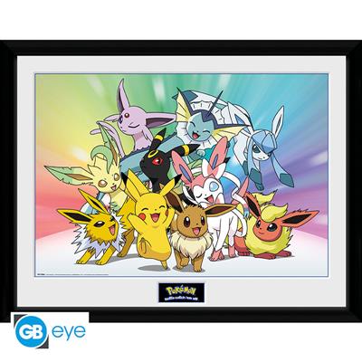 POKEMON - Inramad tryck "Eevee" (30x40) SAS ABYSSE CORP