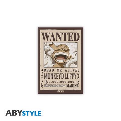 ONE PIECE - Standard Magnet - Wanted Luffy SAS ABYSSE CORP