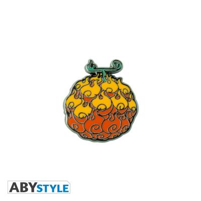 ONE PIECE - Pin Flame-Flame Fruit SAS ABYSSE CORP