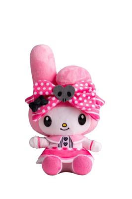 My Melody - Plush Toy - Pink Black Party Anniversary Edition - 17 cm
