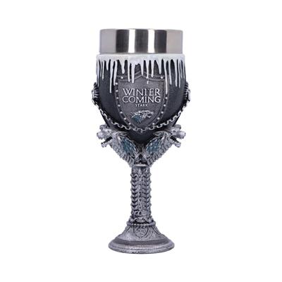 Game of Thrones House Stark Goblet Wine Glass 17.5cm