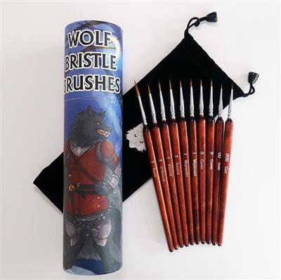 Chronicle RPGs - Wolf Bristle Penselset