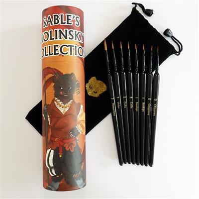 Chronicle RPGs - Kolinsky Sable Penselset