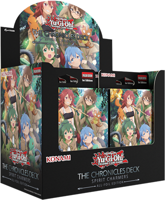 Yu-Gi-Oh - The Chronicles Deck: Spirit Charmers Display (8 Decks)