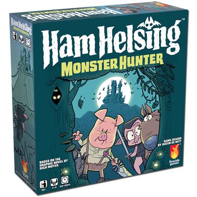 Ham Helsing - Co-op adventure game based on comic about monster-hunting pig