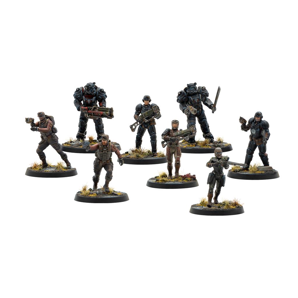 Fallout: Miniatyrer - Brotherhood of Steel Kärnset (Plast)