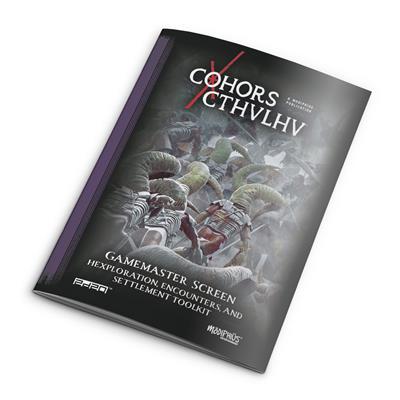 Cohors Cthulhu RPG GM Toolkit – Four-Panel GM Screen, Maps, and Adventure System for Cohors Cthulhu Roleplaying Game