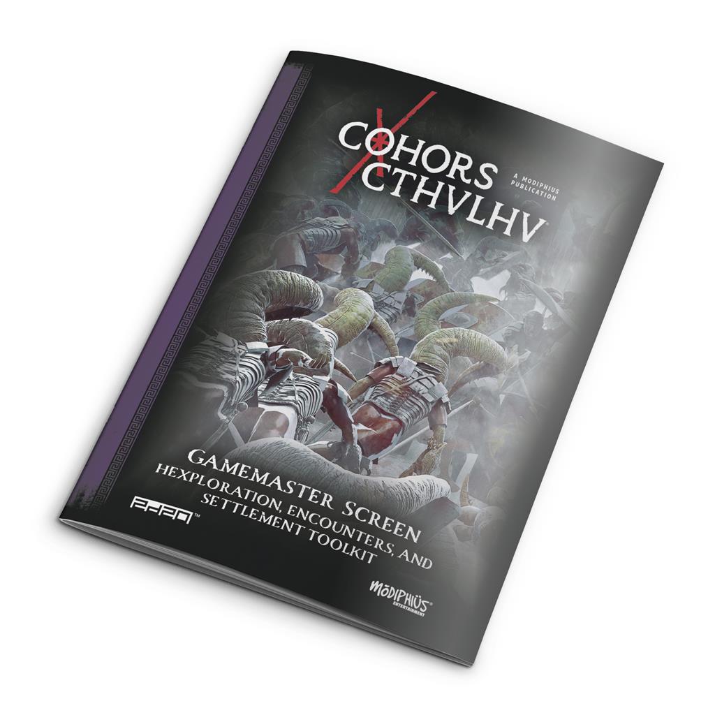 Cohors Cthulhu RPG GM Toolkit – Four-Panel GM Screen, Maps, and Adventure System for Cohors Cthulhu Roleplaying Game