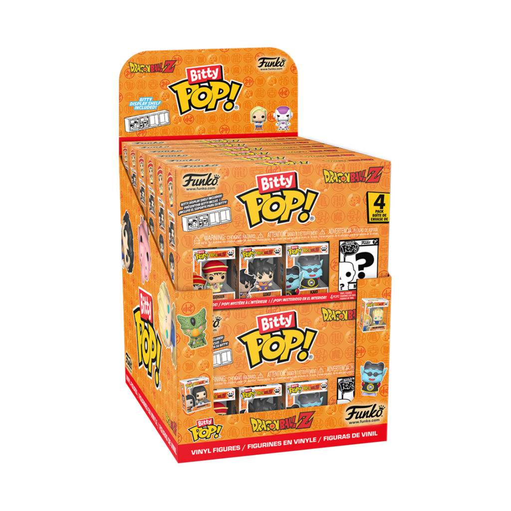 Funko Bitty POP 4pk: DBZ 12pc PDQ – Roliga Samlarfigurer