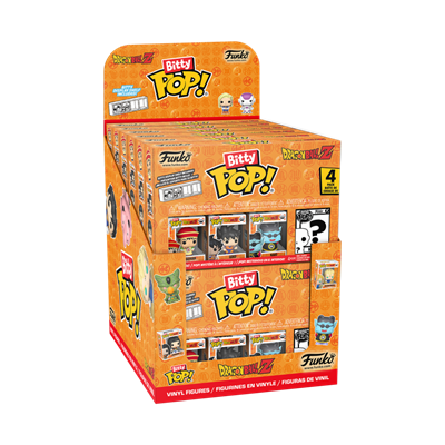 Funko Bitty POP 4pk: DBZ 12pc PDQ – Roliga Samlarfigurer