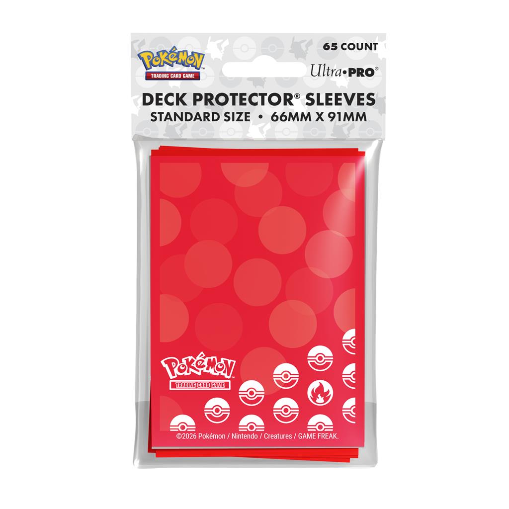 UP - Energy - Eldtyp 65-pack kortskyddsfickor för Pokémon
