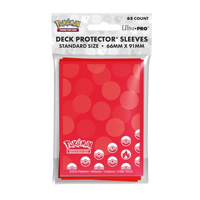 UP - Energy - Eldtyp 65-pack kortskyddsfickor för Pokémon