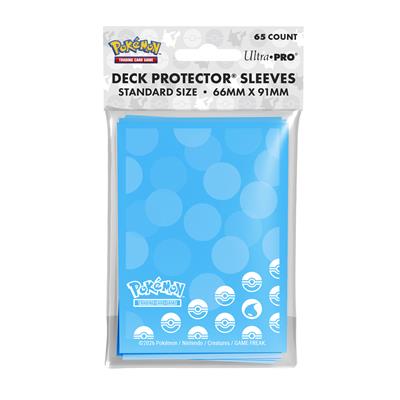 UP - Energi - Vattentyp 65-pack Skyddsfolier för Pokémon-kort