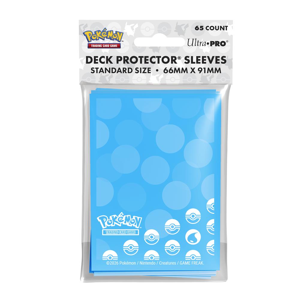 UP - Energi - Vattentyp 65-pack Skyddsfolier för Pokémon-kort