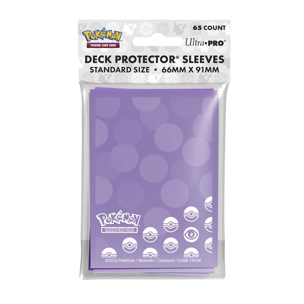 UP - Energi - Psychic-typ 65-pack kortskyddsfodral för Pokémon