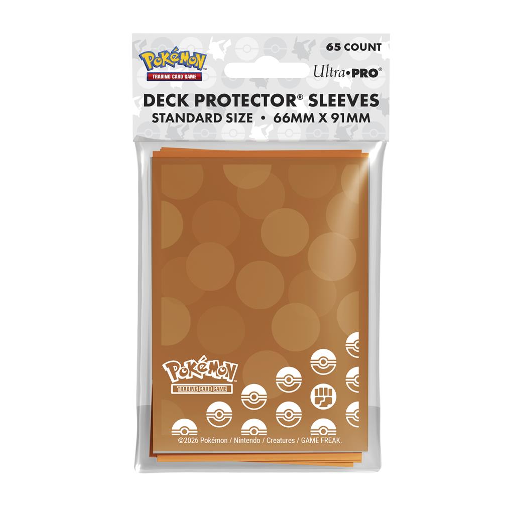 UP - Energi - Stridstyp 65-pack Kortskyddsfodral för Pokémon