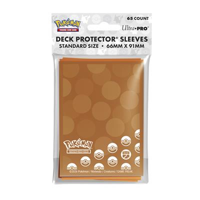 UP - Energi - Stridstyp 65-pack Kortskyddsfodral för Pokémon
