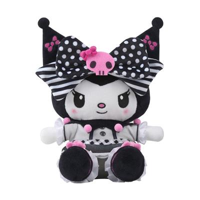 Kuromi - plush (17 cm) - Pink Black Party series