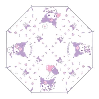 Kuromi - Transparent Cane Umbrella - Kawaii