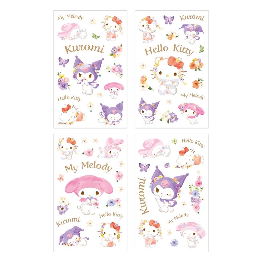 Hello Kitty & Vänner - Klistermärkesset 01 - Pastell Livfull