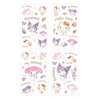 Hello Kitty & Vänner - Klistermärkesset 01 - Pastell Livfull