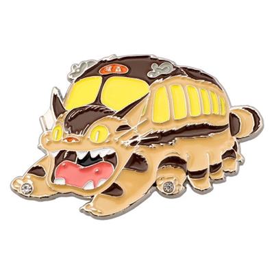 My Neighbor Totoro - Metal Brooch Catbus