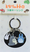My Neighbor Totoro - Nyckelhållare i metall med Big, Middle & Small Totoro