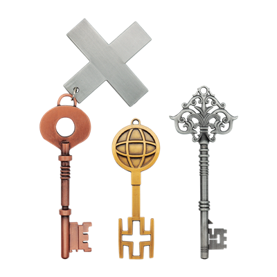 SILENT HILL 2 Set med replika‑nycklar i begränsad upplaga