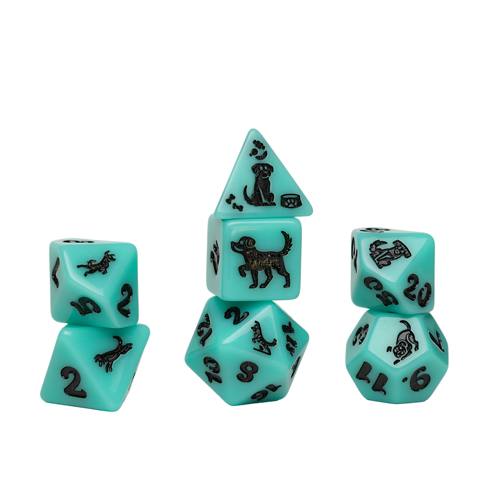 Sirius Dice - Djurtärningsset - Havsskummets Vallhund