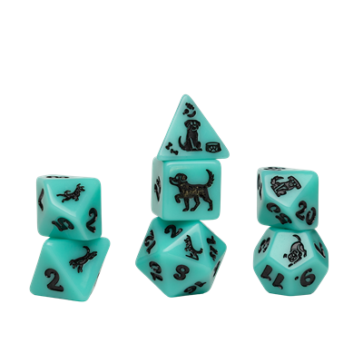 Sirius Dice - Djurtärningsset - Havsskummets Vallhund