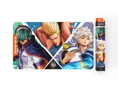 UniVersus CCG: The King Of Fighters XV: Challenger Series Team Hero Playmat