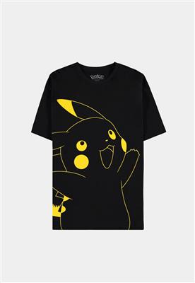 Pokemon - Pikachu - Herr T-shirt med Kort Ärmar - L