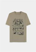 Pokemon - Sand Eevee Evolutions Herr T-shirt med Kort Ärmar - L