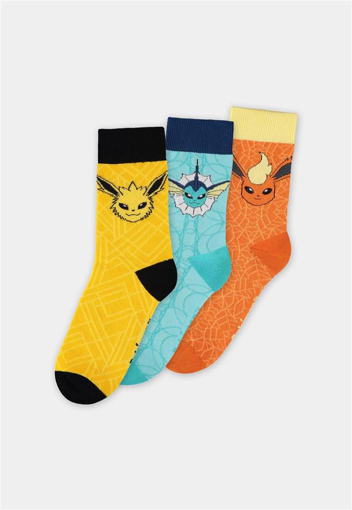 Pokemon - Eevee Evolution (VFJ) Strumpor (3-Pack) - 39/42