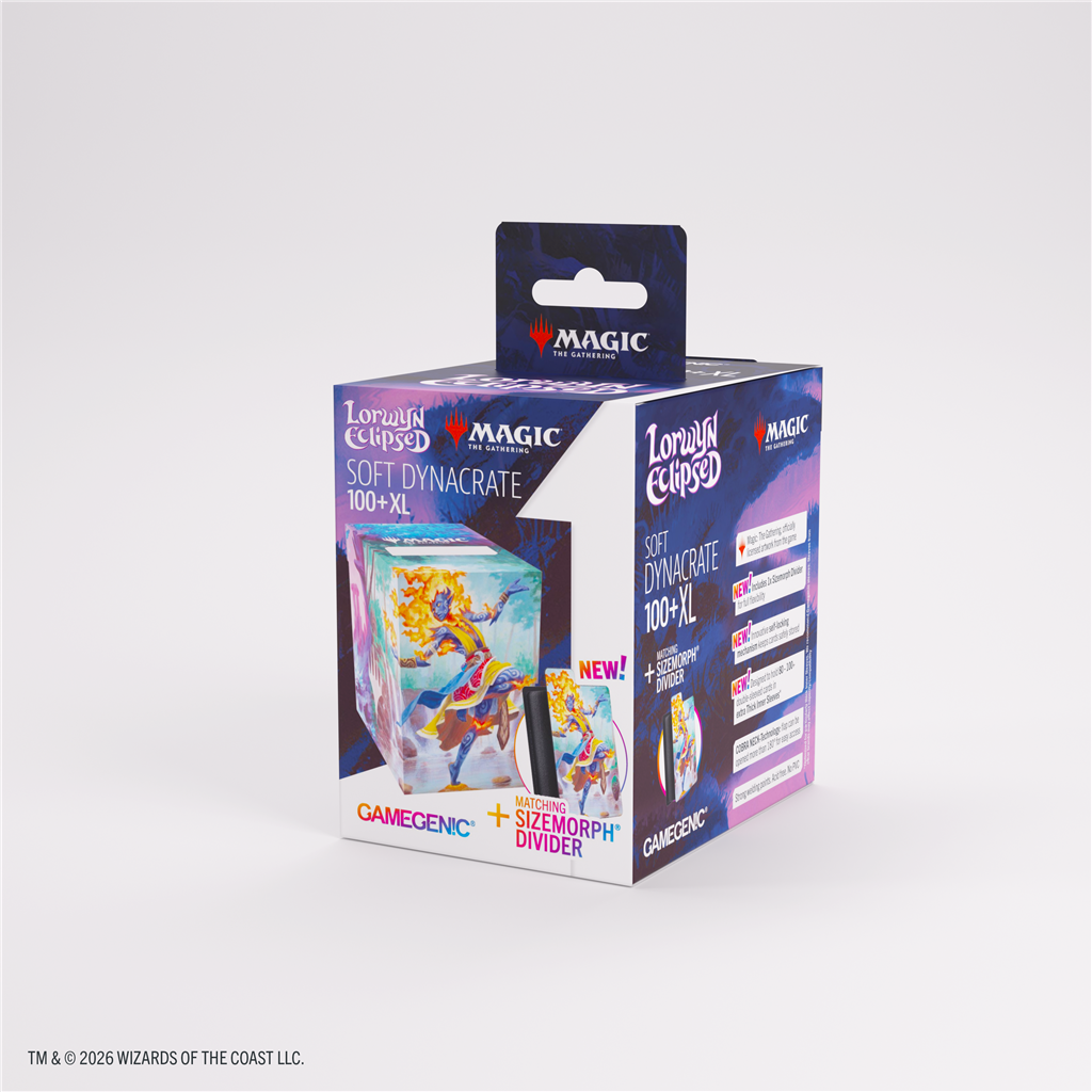 Gamegenic - Magic: The Gathering | Lorwyn Förmörkad Mjuk Dynalåda 100+ XL - Ashling, Återuppväckt/Ashli
