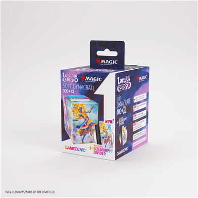 Gamegenic - Magic: The Gathering | Lorwyn Förmörkad Mjuk Dynalåda 100+ XL - Ashling, Återuppväckt/Ashli