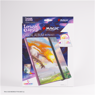 Gamegenic - Magic: The Gathering | Lorwyn Eclipsed Vanligt Album med 18 Fickor - Eirdu, Dagens Bärare