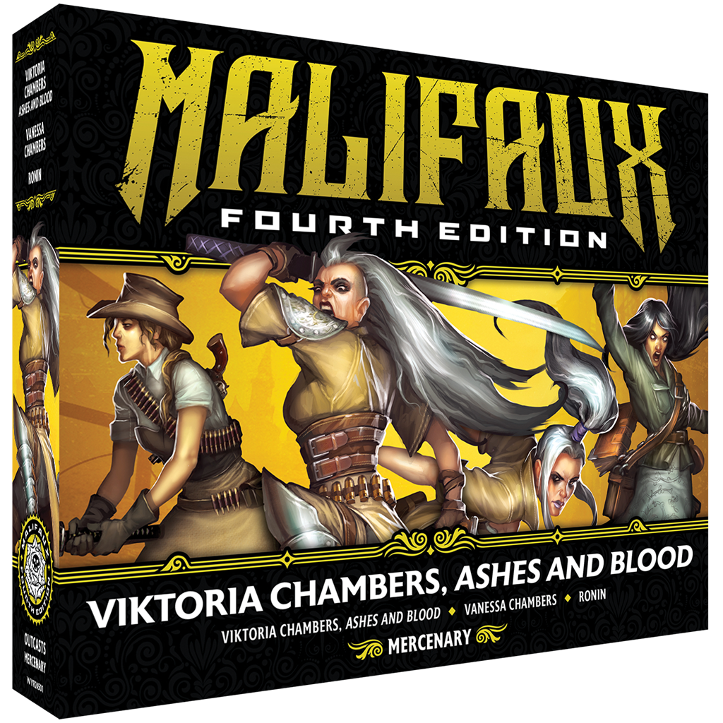 Malifaux 4th Edition - Viktoria Chambers, Ashes and Blood