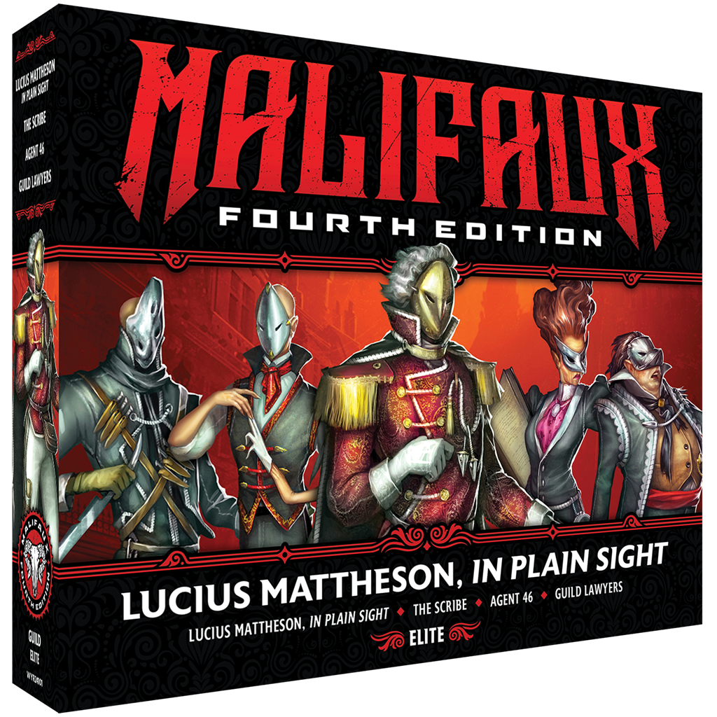 Malifaux 4th Edition - Lucius Mattheson, In Plain Sight