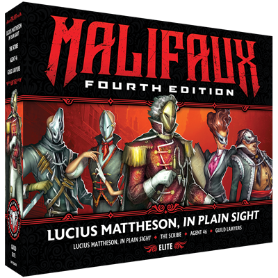 Malifaux 4th Edition - Lucius Mattheson, In Plain Sight