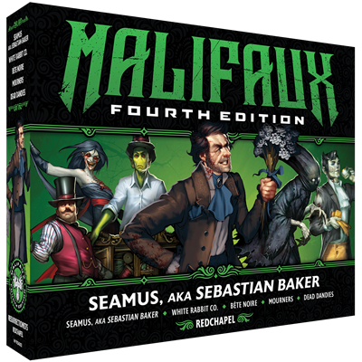 Malifaux 4th Edition - Seamus, aka Sebastian Baker