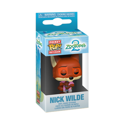 Funko POP Nyckelring: Zootopia 2 - Nick Wilde