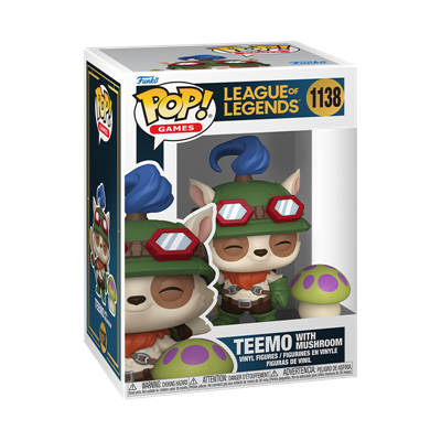 Funko POP&Buddy: LoL - Teemo w/Shroom
